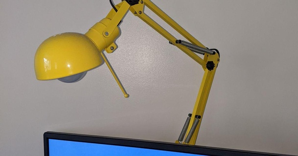 escritorio lámpara vesa montar electrónico Pato descargar gratis stl modelo imprimiblescom 3d modelos casa oficina 3d print model - Mito3D