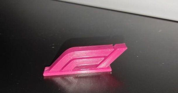 f1 logo key chain sportline download free stl model printablescom 3d models printers accessories 3d print model - Mito3D