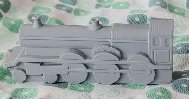 Hogwarts expressar locomotiva trem simplificado ldp baixar livre stl modelo printablescom 3d modelos mundo varreduras harrypotter 3d print model - Mito3D