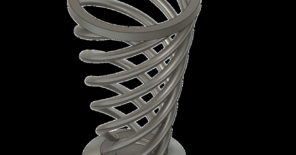 spiral penholder sdewe download free stl model printablescom 3d models household office penholder spiral vase 3d print model - Mito3D