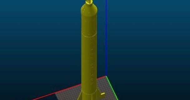 mercúrio Redstone foguete kenty94 baixar livre stl modelo printablescom 3d modelos aparelhos nasa 3d print model - Mito3D