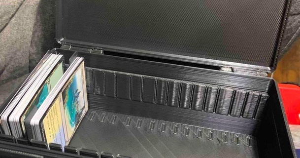 mtg sequía caja Talla tarjeta organizador tcg impresora impaciente descargar gratis stl modelo imprimiblescom 3d modelos pasatiempo hacedores ideas reunión magia 3d print model - Mito3D