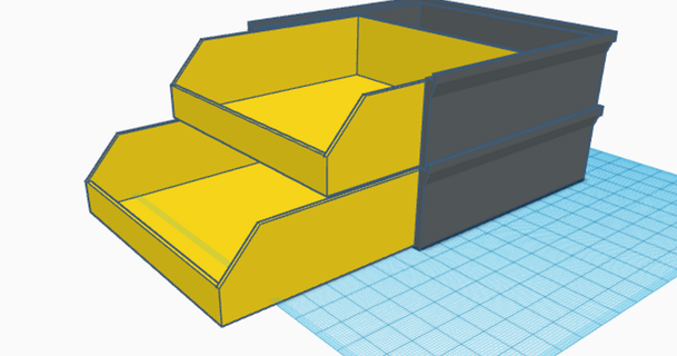 petit espace rangement boîte klm1318 Télécharger libre stl modèle imprimablescom 3d modèles loisir fabricants organisateurs organisateur petiteboîte 3d print model - Mito3D