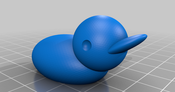 supportless duck theduckom download free stl model printablescom 3d models world & scans animals animal bird easy easyprint 3d print model - Mito3D