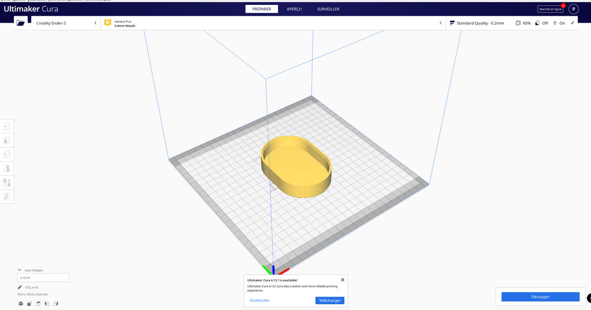 lettre en 3d foto mod aggiuntivo 3D print model - Mito3D