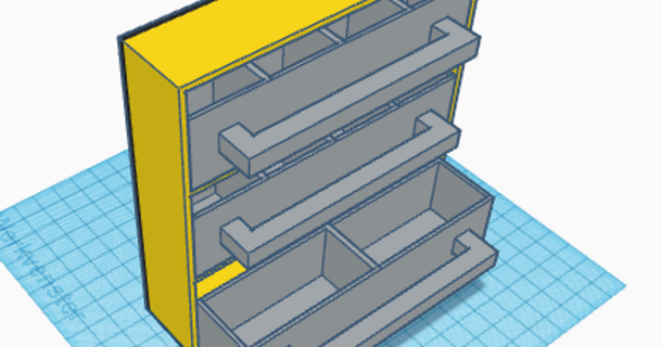 wall mounted organizer klm1318 wallmounted wallmountedorganizer 3d print model - Mito3D