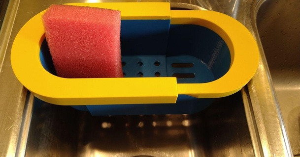 ayarlanabilir lavabo tepsi organizatör lupis1 mutfak Kulp destek 3d print model - Mito3D