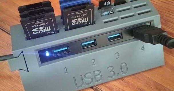 USB kart Kulp destek mugus3d sdcardholder 3d print model - Mito3D