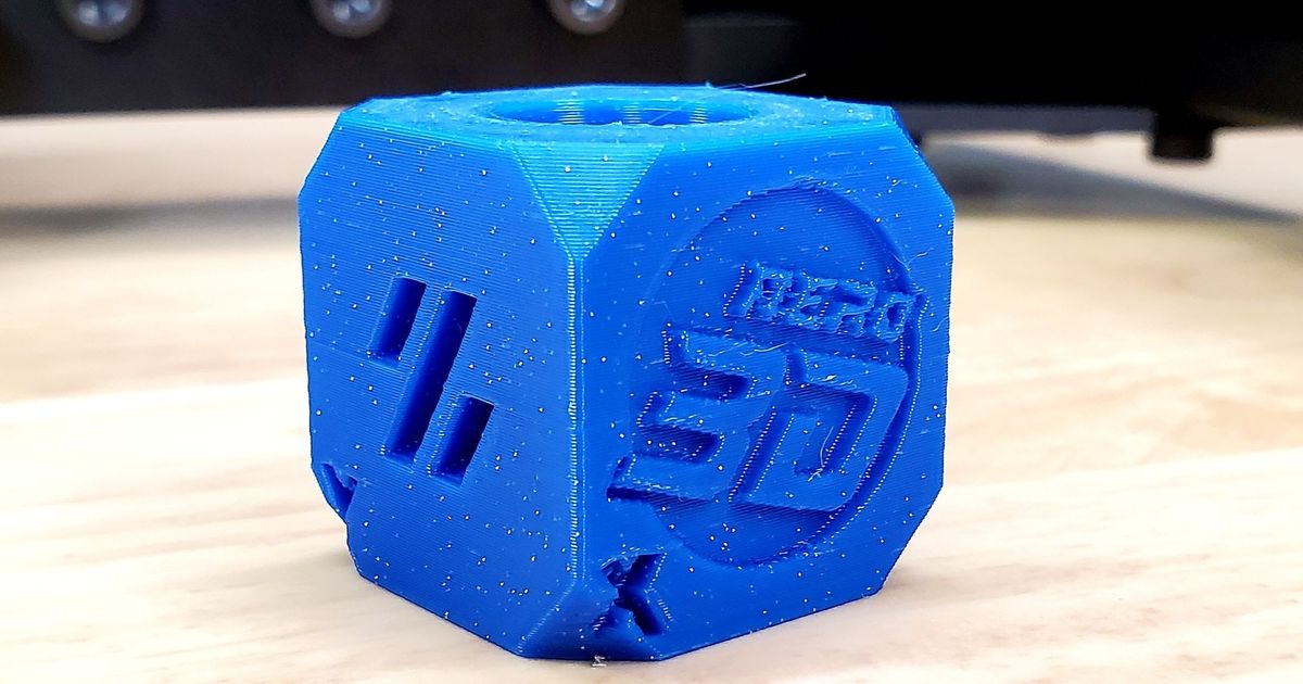 Nero 3d calibração cubo nero3d 3D print model - Mito3D