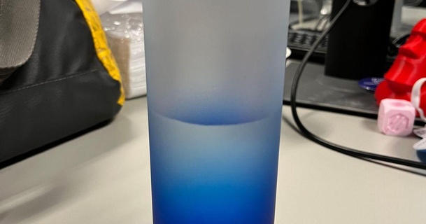 60mm tpu vidro garrafa espaçador leofaure 3d print model - Mito3D