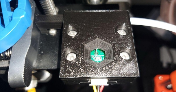 creality ender filament runout sensor improved housing senatorpjt 3d print model - Mito3D