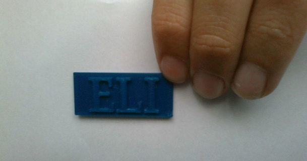eli plate 3d print model - Mito3D