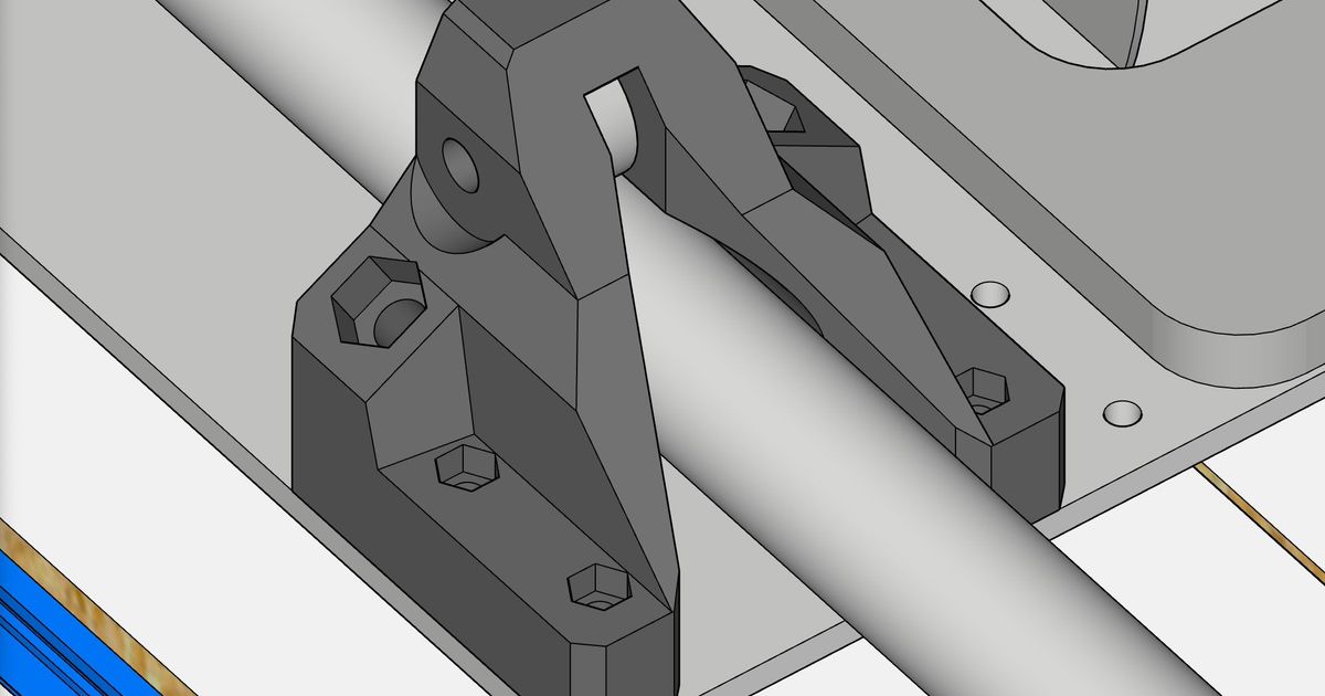 diy panel mount v7a doug joseph design8studio panelsaw 3D print model - Mito3D