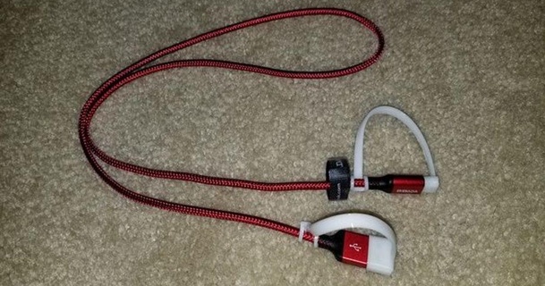 USB acoplable cable gorra lobofayyy flexible cubierta carcasa funda 3d print model - Mito3D