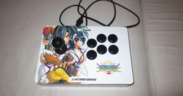 faça videogames stick luta real Fénix joystick fliperama controle video game bastão arcade sanwa 3d print model - Mito3D