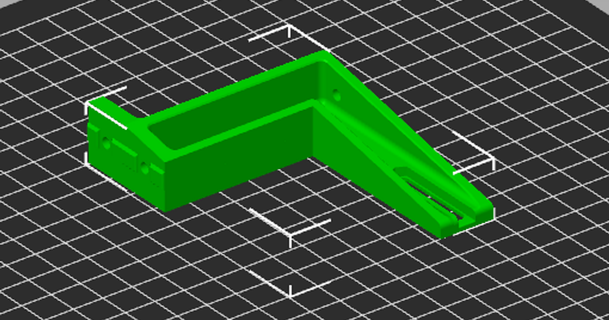 hand mount voron trident mholicky bucket purge 3d print model - Mito3D