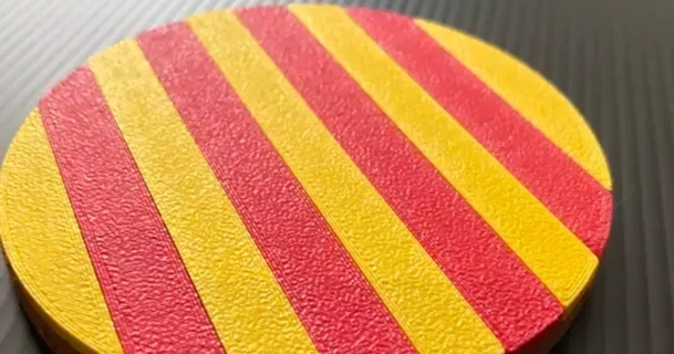 Catalogne drapeau verre dany nchez Bière DIY Coaster drapeaux 3d print model - Mito3D