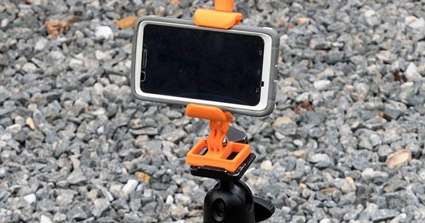 modüler Genişletilmiş kelepçeler Manfrotto 200pl tabak Geodave kamera binmek telefon kelepçe 3d print model - Mito3D