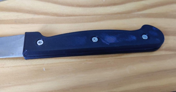 knife handle macronot knifehandle 3d print model - Mito3D