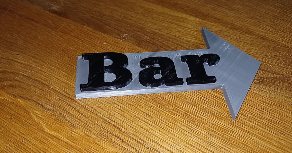 Bar schimpft Niclasre 3D print model - Mito3D