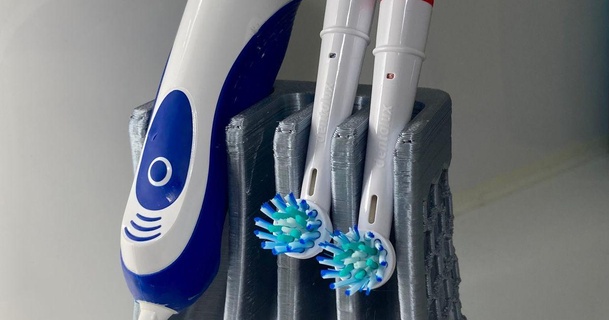 soporte para cepill el ctrico sébasgot brosse dents 3d print model - Mito3D