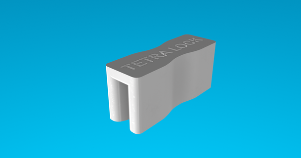 tetra Verschluss danielziegler kilit 3d print model - Mito3D