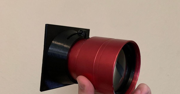 Graflex lens yazı tahtası 25in bühl projektör lensler akroanestezi büyük format ustalık graflexrb 3d print model - Mito3D