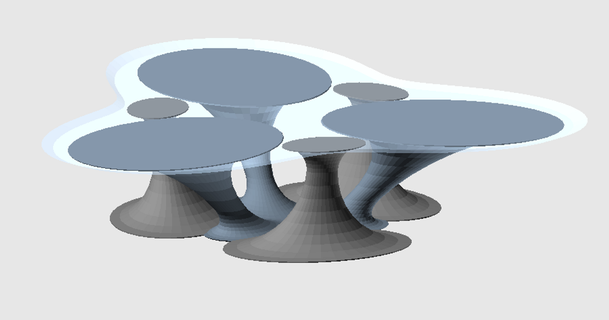 Filet Tabelle Jack Tisch 3d print model - Mito3D