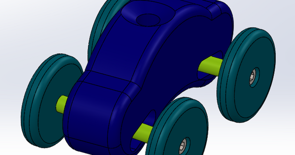 finger car toy menyiv 3d print model - Mito3D