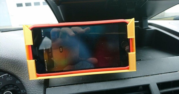 iphone se 8 7 holder magnetic car mounts petsven phone 3d print model - Mito3D