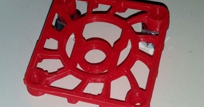 red lantern fan guard 40mm shadowtag download free stl model printablescom 3d models hobby & makers mechanical parts fanguard redlantern 3d print model - Mito3D