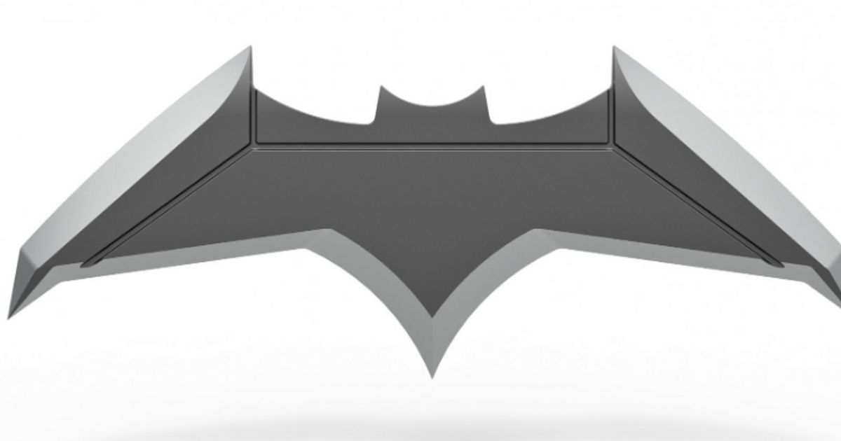 batarang batman Superman Matthieu superman dccomique 3D print model - Mito3D