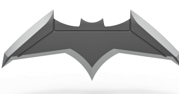 batarang Batman superuomo Matteo batman v superman dccomics 3d print model - Mito3D