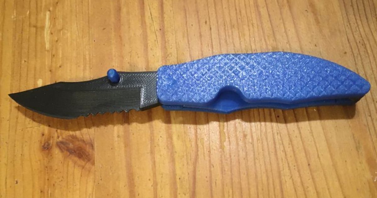 katlama bıçak v2 anadolu katlanır 3D print model - Mito3D