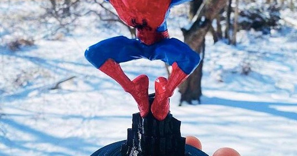 spider-man - statue openfigure3d amazing avengers bust character comics 3d print model - Mito3D