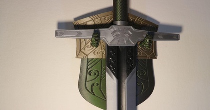 duvar binmek Geralt 39 s kılıç js studio indir Bedava stl model printablescom 3d modeller kostümler Aksesuarlar sahne netflix duvara monte Cadı 3d print model - Mito3D
