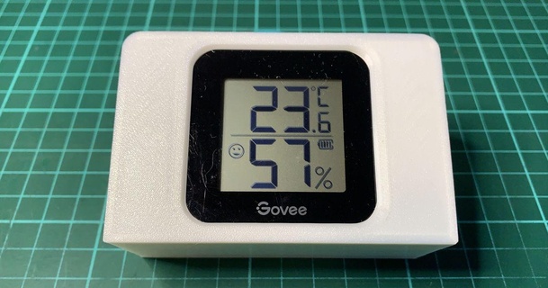 govee h5101 hygrometer case wiseone 18650 2450 3d print model - Mito3D