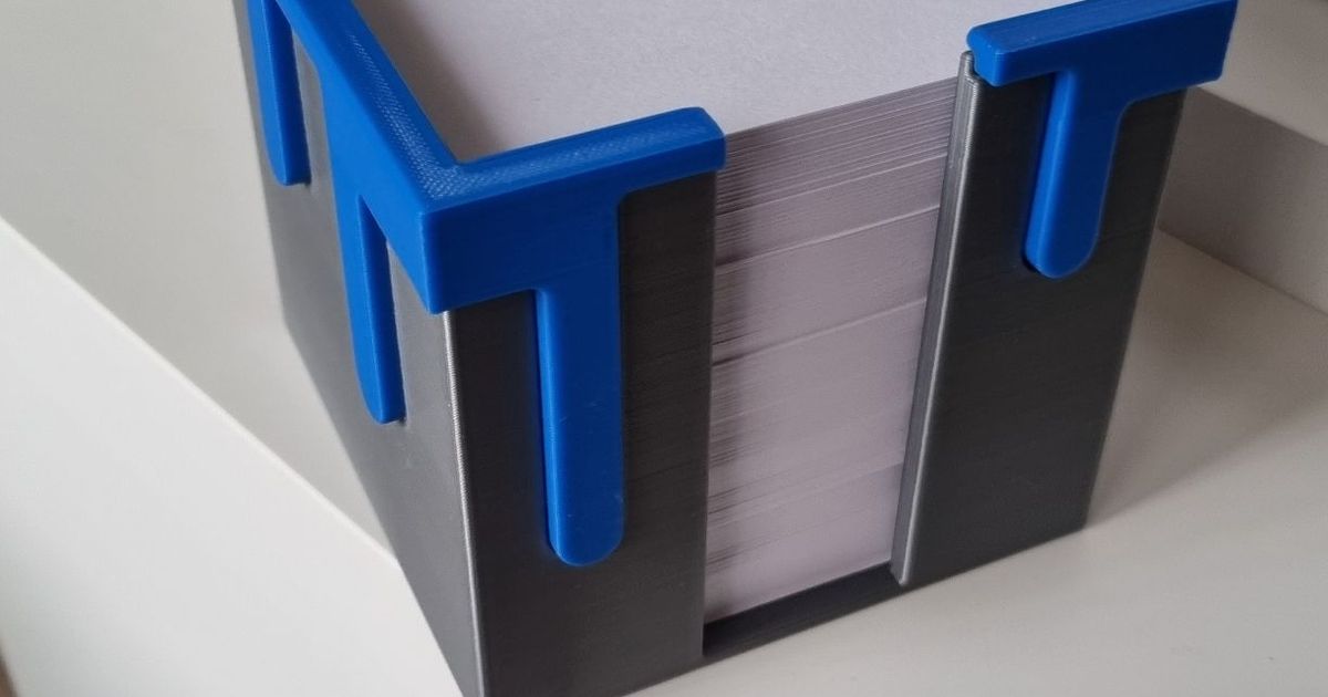 boîte papier ruisselant rainer bavière seau dégouttant 3D print model - Mito3D