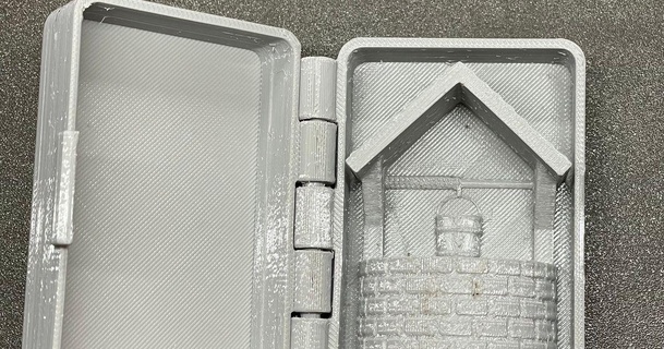 Fall Mantel Apropos Brad Box komisch Geschenk Spaß 3d print model - Mito3D