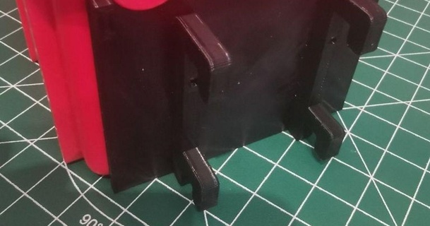 görsel kutu tutucu Skadis jan96 Kutu saklama kutusu şeytani görünüm kutuları 3d print model - Mito3D