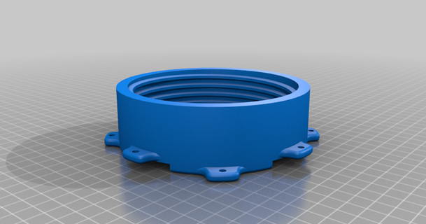 pentair chlorinator cap kisssys pool thingiverse 3d print model - Mito3D