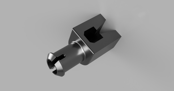 Ikea tabak yıkayıcı değiştirme tekerlek Kulp destek Chixxi mutfak tamir etmek 3d print model - Mito3D