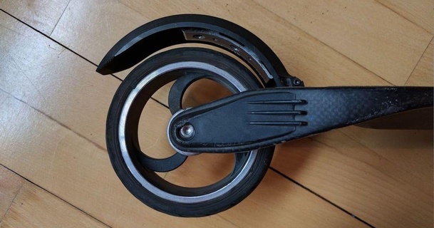 sxt carbonio scooter posteriore parafango rompere sostituzione Chixxi thingiverse elettrico sxtscooter 3d print model - Mito3D