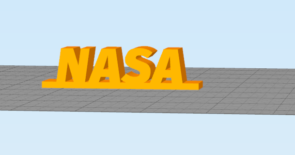 NASA nycko77 3d 3D Modelle Kunst Design 2D Platten Logos 3d print model - Mito3D