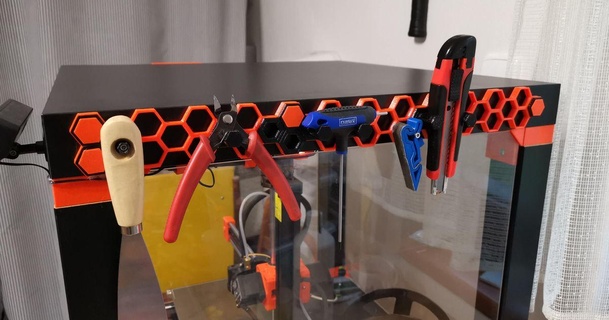 favo mel armazenamento ikea recinto 3D modelos passatempo fabricantes organizadores ikealackenclosure 3d print model - Mito3D