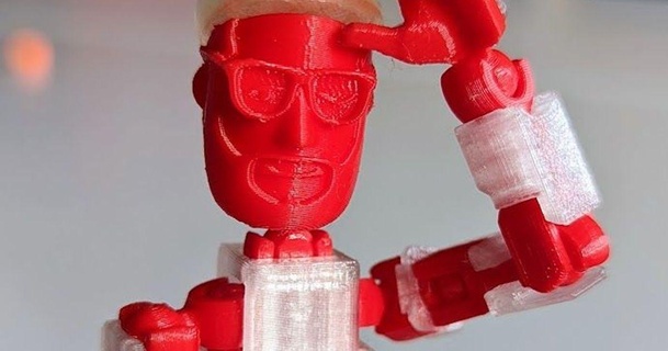 Josef prusa tête chanceux 13 rxr 3D modèles jouets Jeux action figures statues 3d print model - Mito3D
