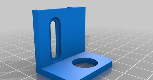 ajustável ezabl monte titã aero extrusora bwaslo 3D modelos impressoras Atualizações sensormount thingiverse 3d print model - Mito3D