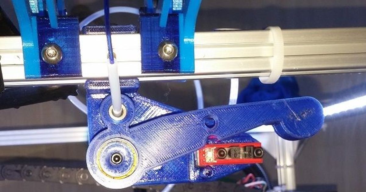 dürüst iplik dışarı koşmak sensör bwaslo 3D modeller yazıcılar yükseltmeler filament kılavuzu algılayıcı şeytani folgertechft5 ft5 3D print model - Mito3D