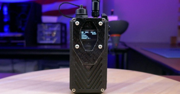 k tac sağlam t beam muhafaza 1 köpek roket teknolojiler 3D modeller gadget'lar taşınabilir cihazlar radyo taktik Lora meshtastik 3d print model - Mito3D