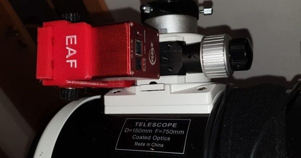 zwo eaf suporte Newton refrator romano vaias 3D modelos passatempo fabricantes Ideias astronomia thingiverse astronomiatelescópio focalizador telescópio 3d print model - Mito3D